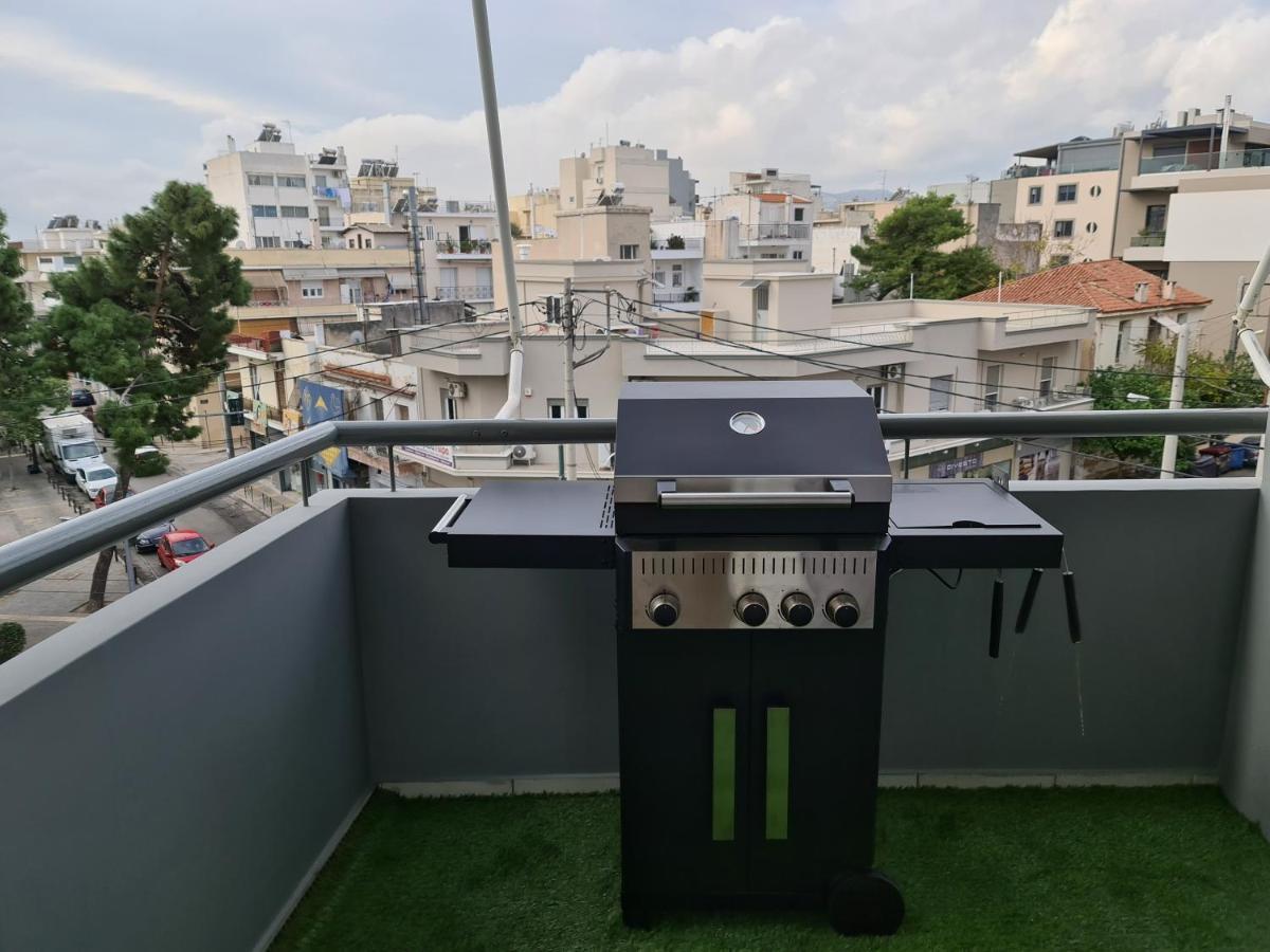 Sunny Home Private Jacuzzi Hydromassage Acropolis & Lycabettus Far View Parking 300M Metro Peristeri Atenas Exterior foto